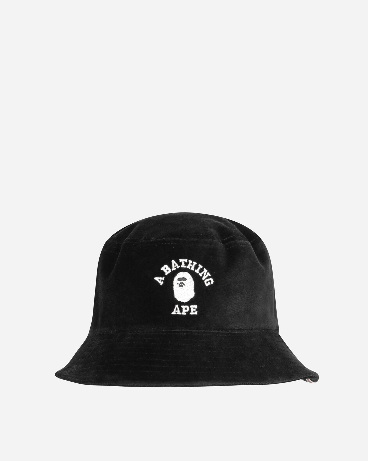 A Bathing Ape One Point Bucket Hat M Black Hats Caps 1K80181003 BLACK