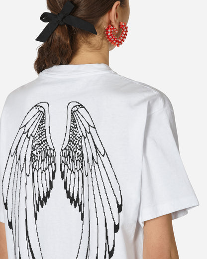 Aries Angel SS Tee White T-Shirts Shortsleeve RUAR60016 WHT