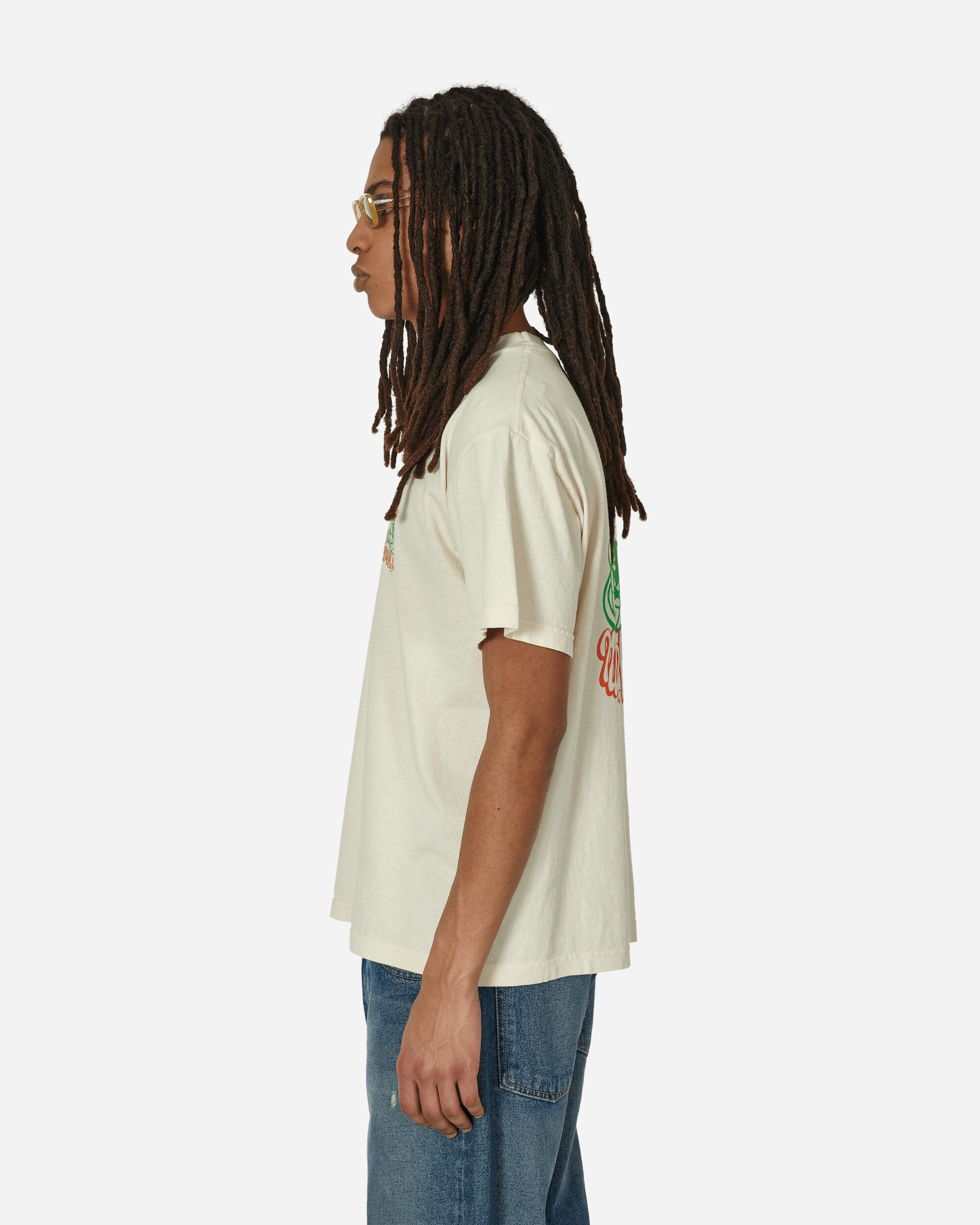 Awake NY Crawford T-Shirt Off White  T-Shirts Shortsleeve 9031877 OWHT