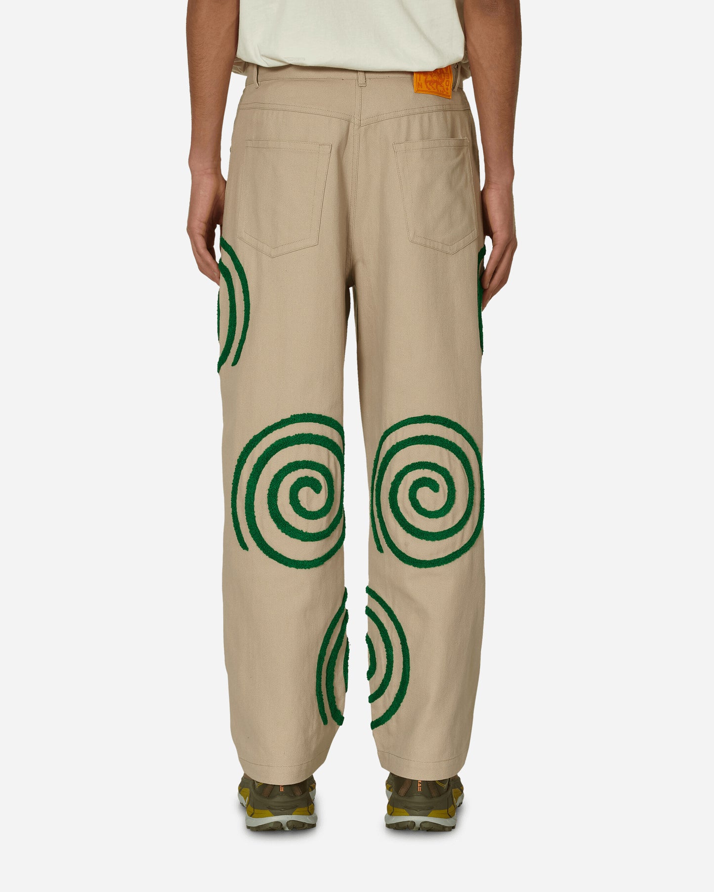 Brain Dead Swirls Twill Pant Khaki Pants Trousers BDF23B19003495W BR14