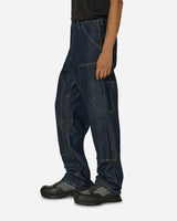 Carhartt WIP Double Knee Pant Blue Rinsed Pants Denim I032699 0102