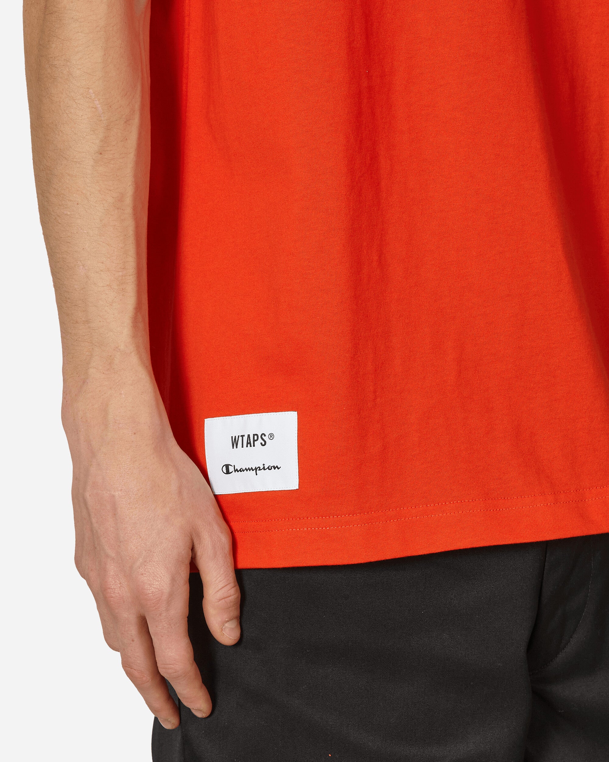 Champion Short Sleeve T-Shirt Orange T-Shirts Shortsleeve C8-Z351 840
