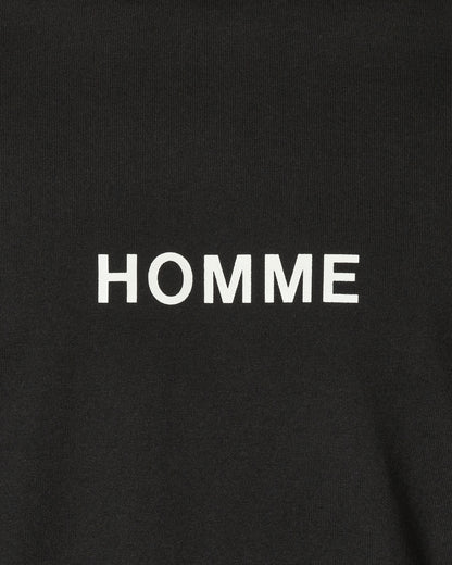 Comme Des Garçons Homme Men'S T-Shirt Black T-Shirts Shortsleeve HM-T103-051 1