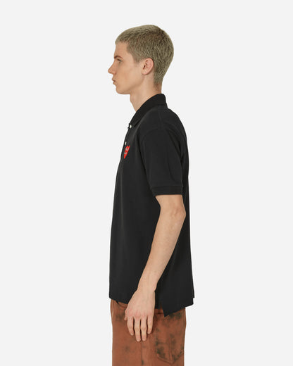 Comme Des Garçons Play Men''S Polo Knit Black T-Shirts Polo P1T290  1