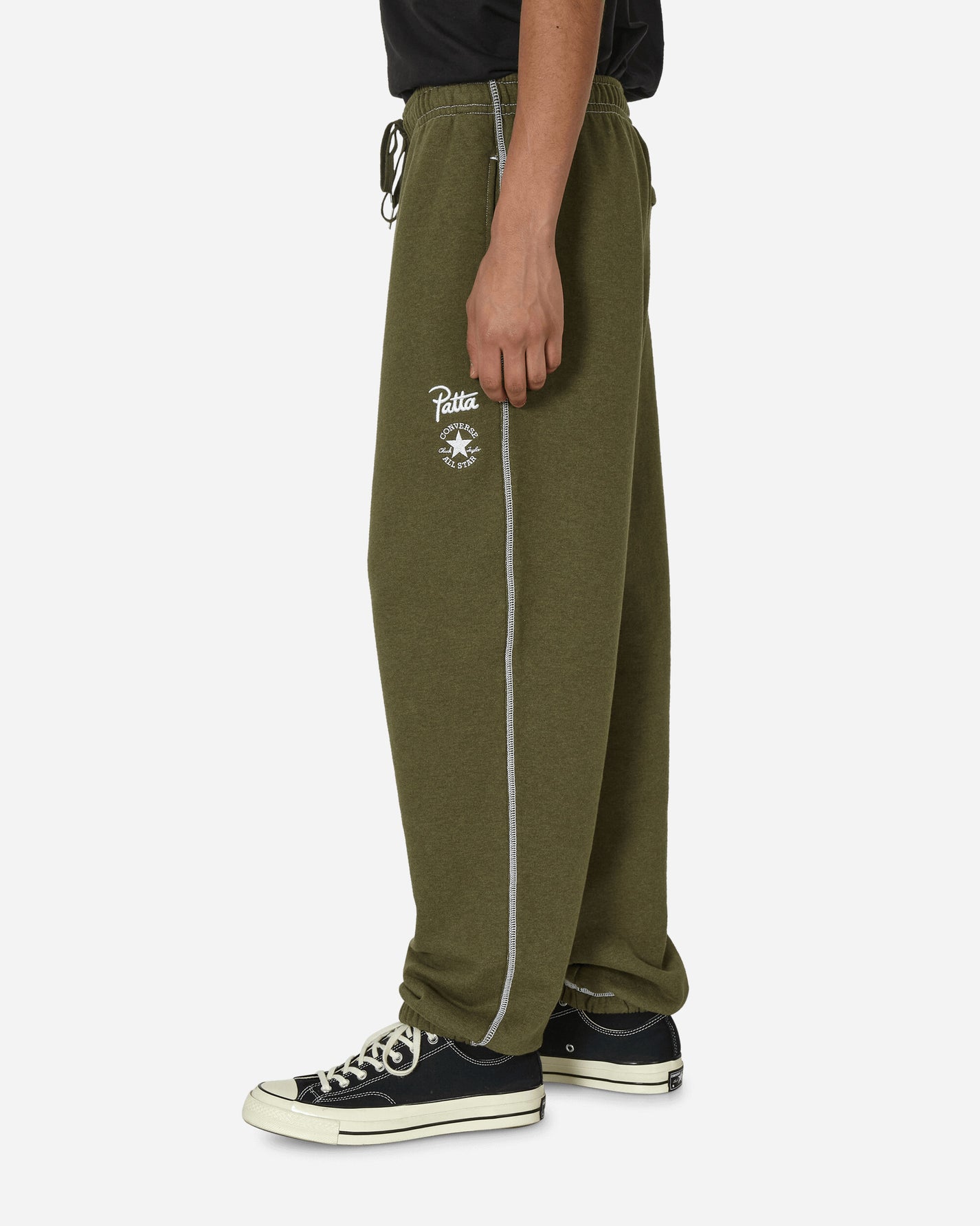 Converse Patta Pant Utility Green Heather Pants Sweatpants 10026930-A01