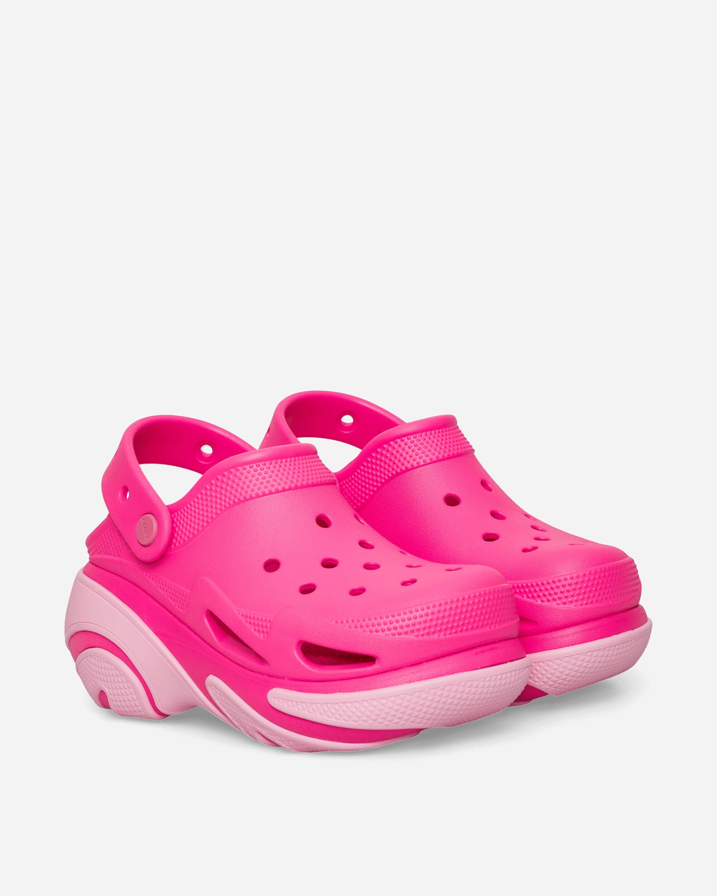 Crocs Wmns Bubble Crush Clog Pink Crush Sandals and Slides Sandals and Mules CR.210061 PKCR