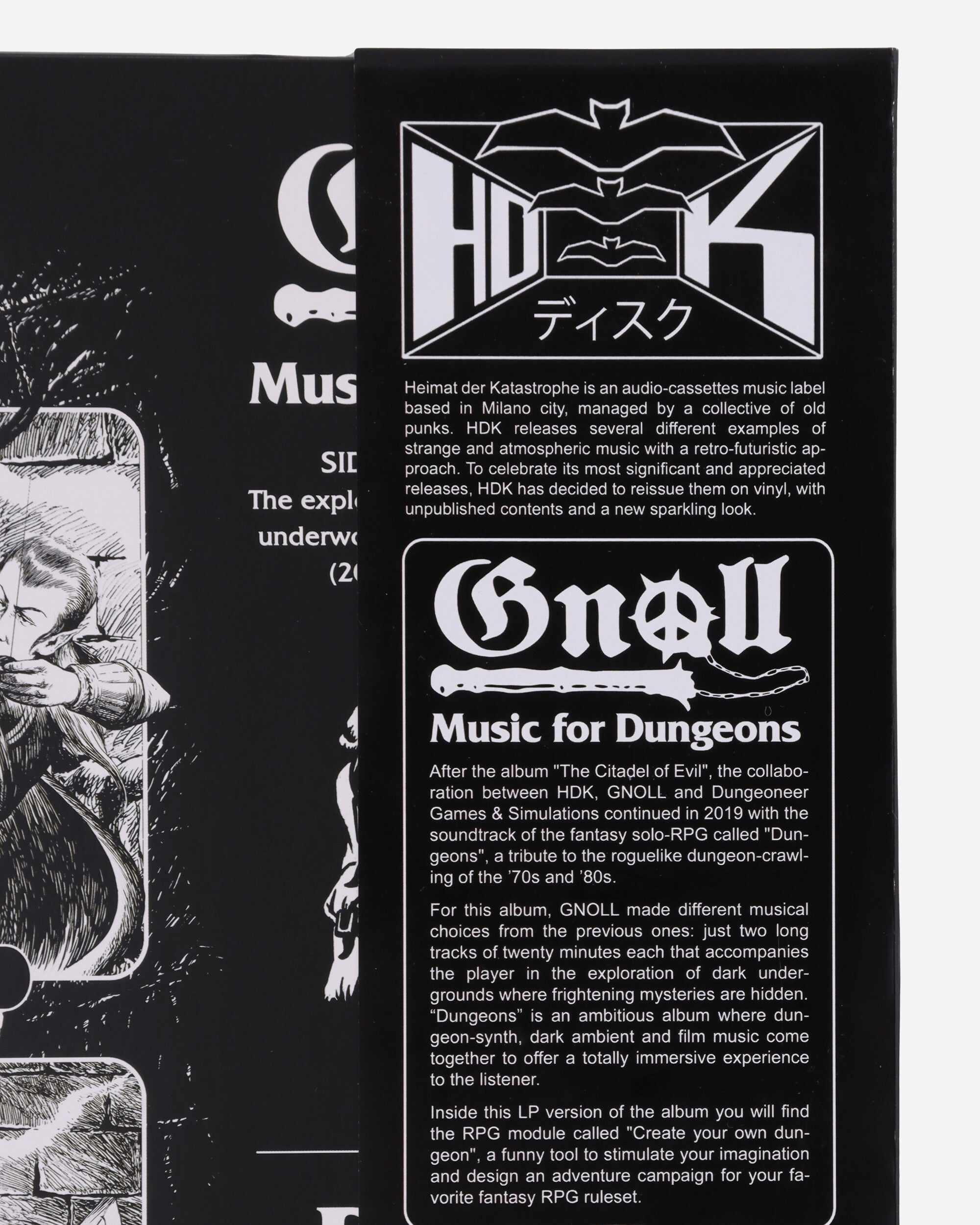 Heimat Der Katastrophe Gnoll - Music For Dungeons Multicolor Music Vinyls HDK031 001