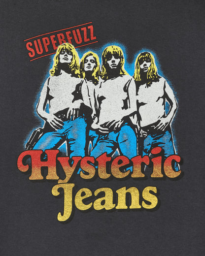 Hysteric Glamour Hysteric Jeans Black T-Shirts Shortsleeve 02241CT30 C1