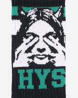 Hysteric Glamour See No Evil Sock Black Underwear Socks QT019 C1