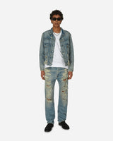 KENZO Paris Kenzo X Levi'S 501 1933 Distressed Jeans Rinse Blue Denim Pants Denim FD65DP412LE2 DY