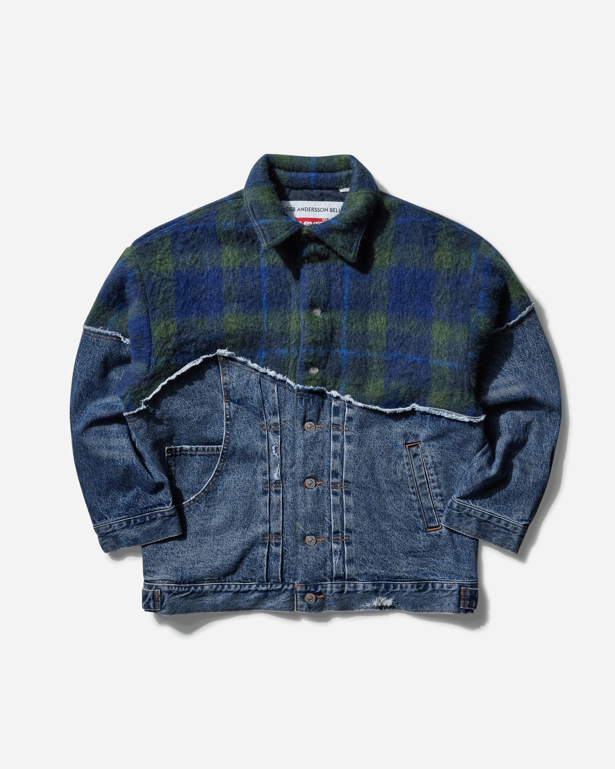 Levi's X Adsb Spliced Trucker Spliced Tr Coats and Jackets Denim Jackets 000E3-0000 10