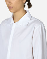 MM6 Maison Margiela Wmns Long-Sleeved Shirt Off White Shirts Longsleeve Shirt S62DT0032 101