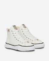 Maison MIHARA YASUHIRO Peterson High/Original Sole Canvas High-Top Sneaker White Sneakers Low A01FW701 WHITE