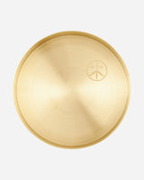 Mister Green Circle Peace Logo Tray Brass High Times Smoking Sets MG-Y1596 BRS