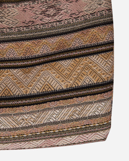 Needles Elastic Pochette- Cotton Ethnic Stripe Jq. Pink Bags and Backpacks Pouches OT049 A