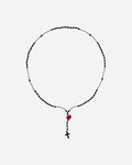 Neighborhood Cord Cross Necklace Black   Jewellery Necklaces 241MYNH-AC02 BK