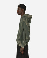 Neighborhood Tie-Dye Sweat Parka Ls Olive Drab Sweatshirts Crewneck 241FPNH-CSM10 OD