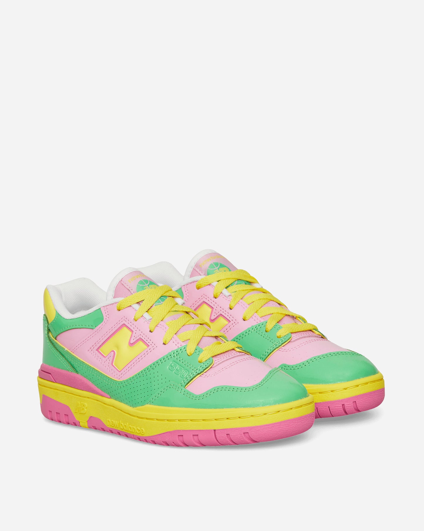 New Balance BB550YKA Pink /Green/Lime Sneakers Low BB550YKA