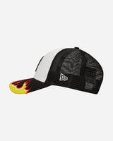 New Era Mlb Flame Trucker Black Hats Caps 60565478 001