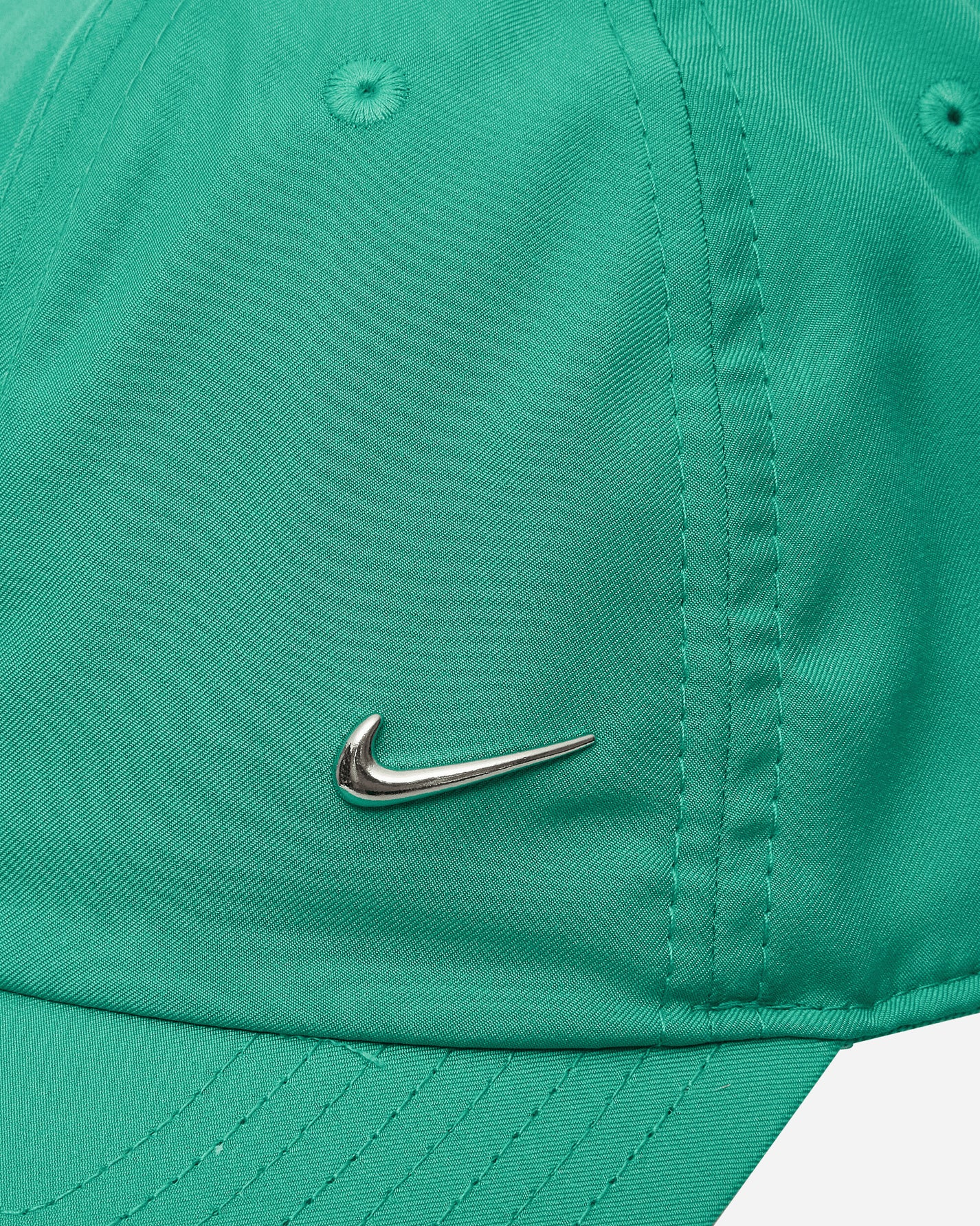 Nike U Nk Df Club Cap U Cb Mtswsh L Stadium Green/Metallic Silver Hats Caps FB5372-324