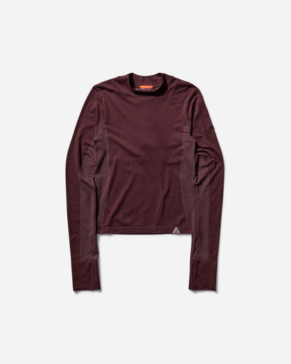 Nike Wmns W Acg Dfadv Dlta Rver Bslyr Ls Burgundy Crush/Beyond Pink T-Shirts Longsleeve FV7333-652