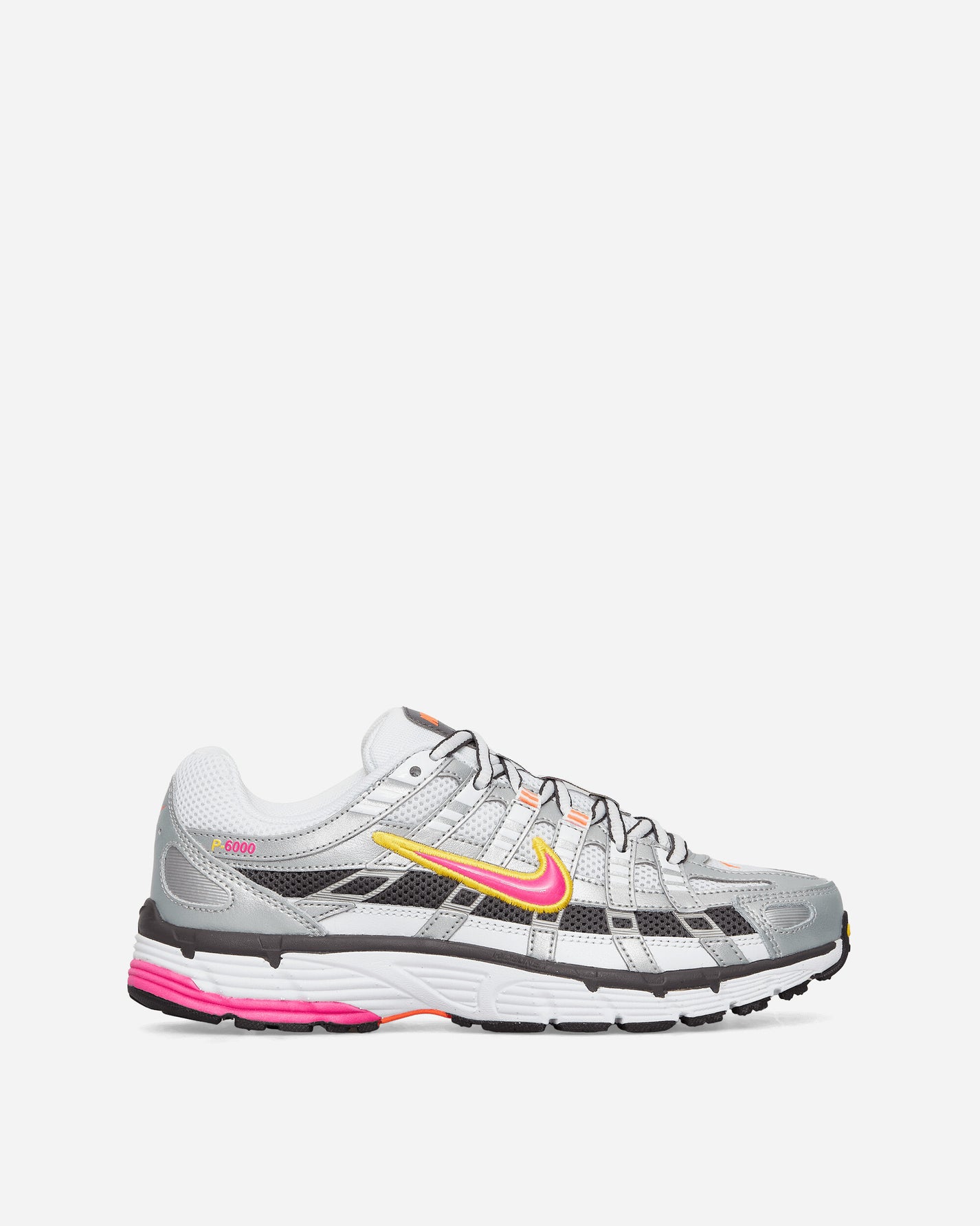 Nike W Nike P-6000 White/Laser Fuchsia Sneakers Low BV1021W-100