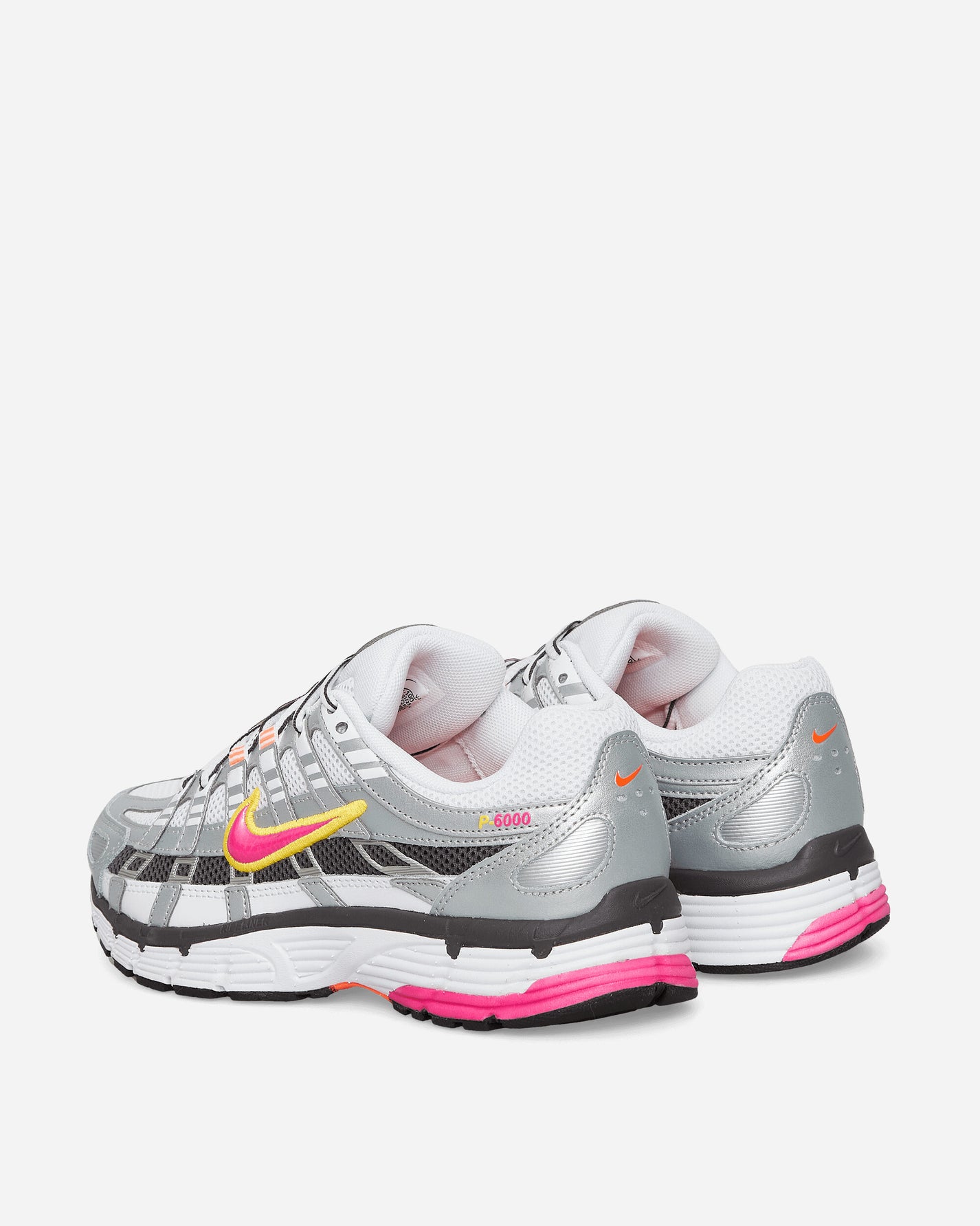 Nike W Nike P-6000 White/Laser Fuchsia Sneakers Low BV1021W-100