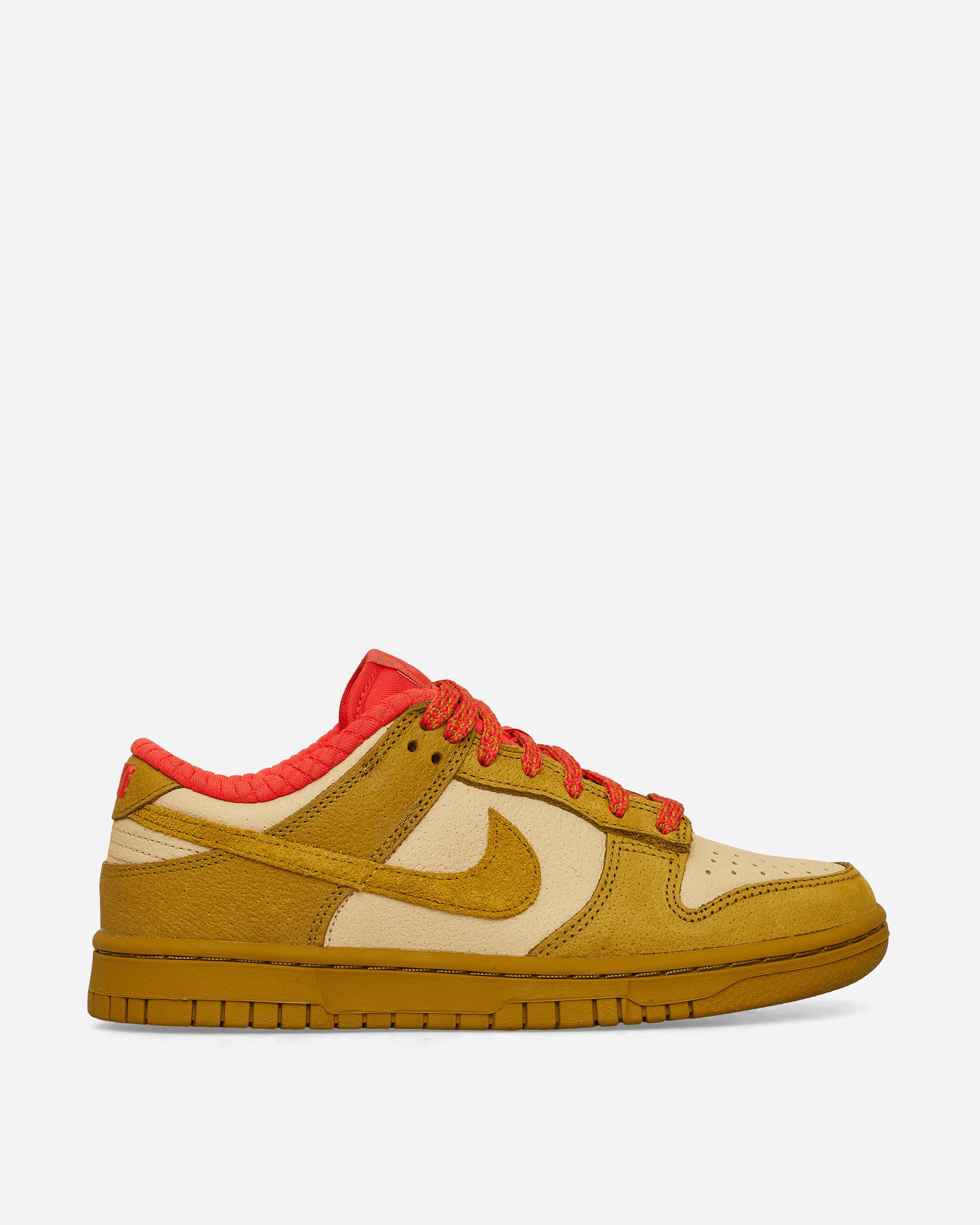 WMNS Dunk Low Sneakers Sesame / Bronzine / Picante Red