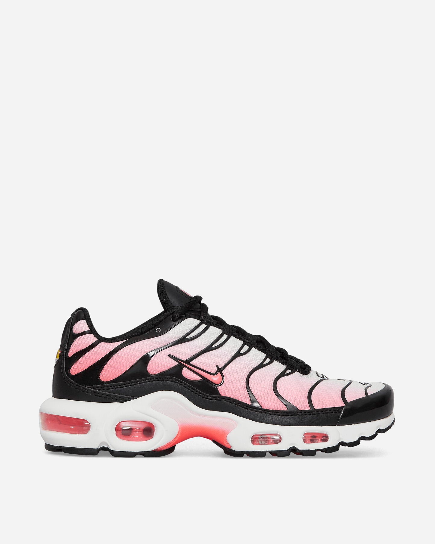 Nike Wmns W Air Max Plus Black/Hot Punch Sneakers Mid DZ3670-002