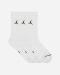 Nike Jordan U J Ed Cush Poly Crew 3Pr 144 White/Black Underwear Socks DX9632-100