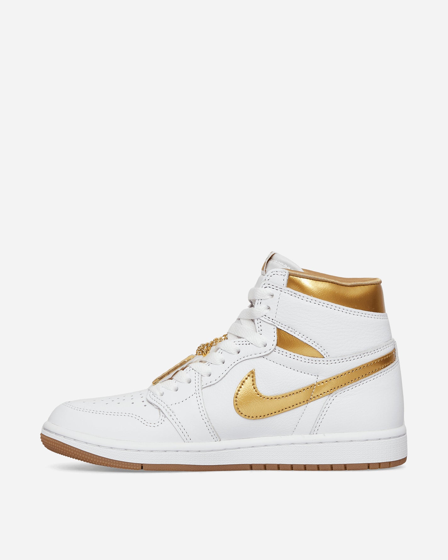 Nike Jordan Wmns Air Jordan 1 Retro Hi Og White/Metallic Gold Sneakers High FD2596-107