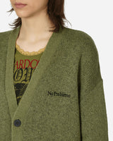 No Problemo No Problemo Brushed Mohair Cardigan Black/Olive Knitwears Cardigans NPAR20025 OLIVE