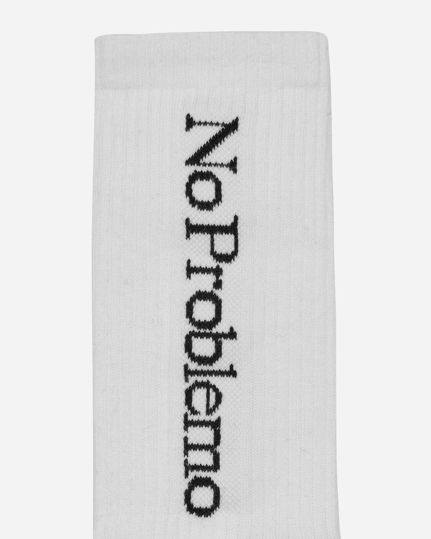 No Problemo No Problemo Sock White Underwear Socks NPAR00001 WHITE