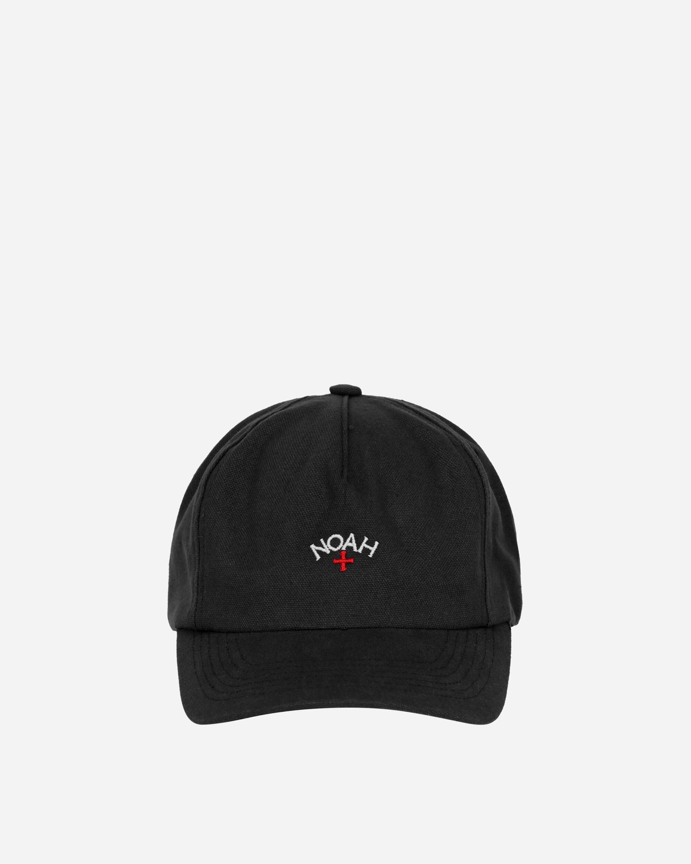 Noah Core Logo 5-Panel Black Hats Caps H162FW24 BLK