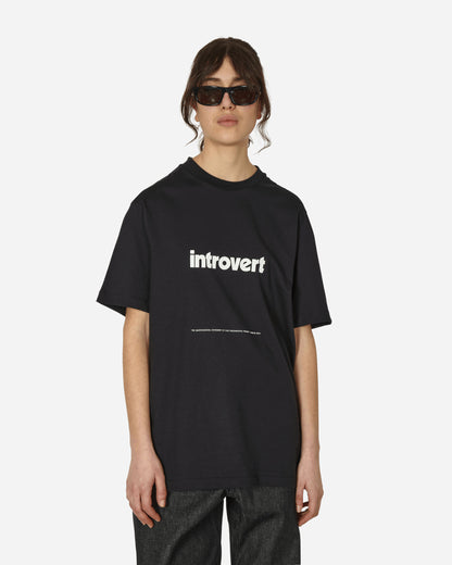 OAMC Introvert T-Shirt Black T-Shirts Shortsleeve 24E28OAJ17 001