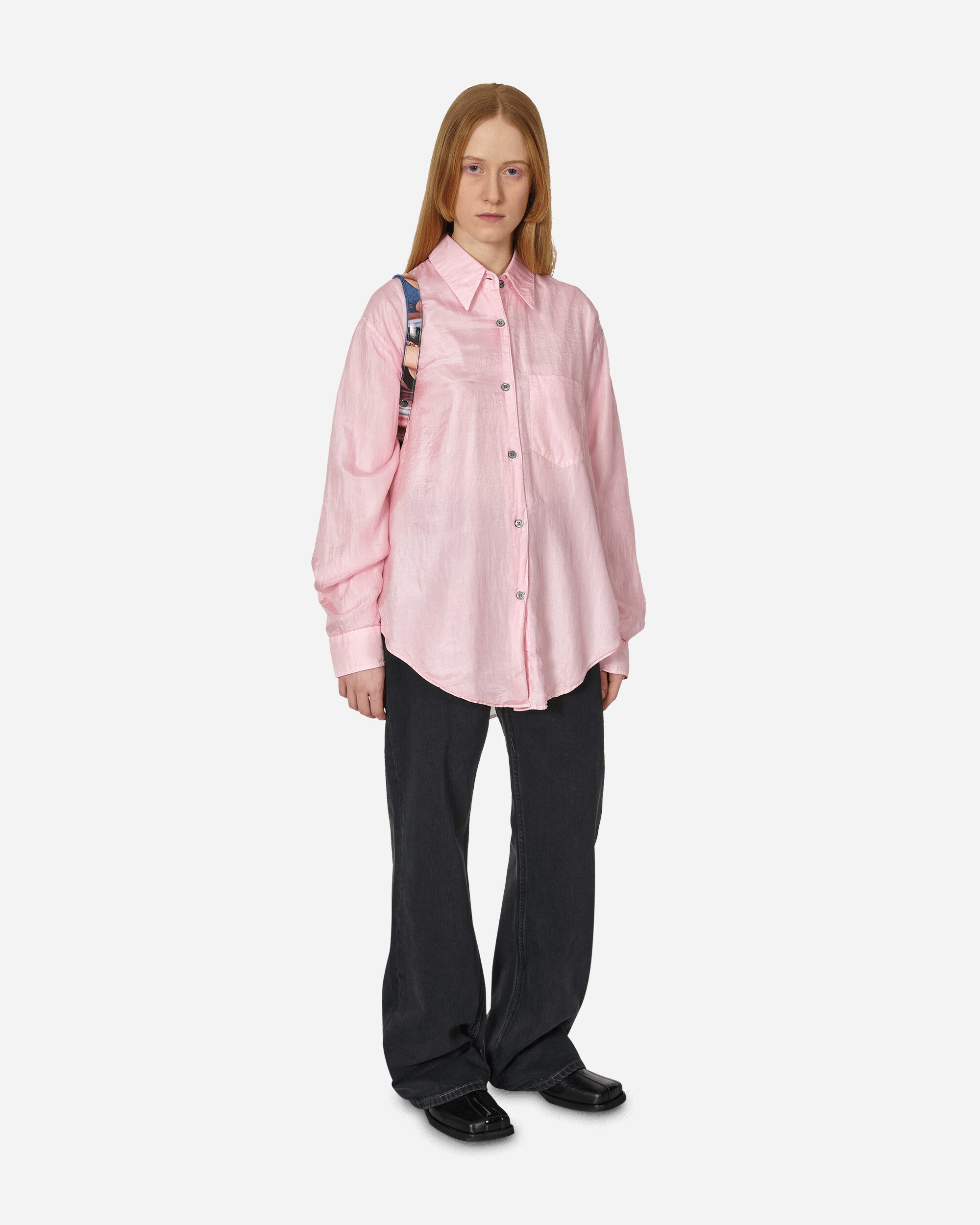 Apron Shirt Pink