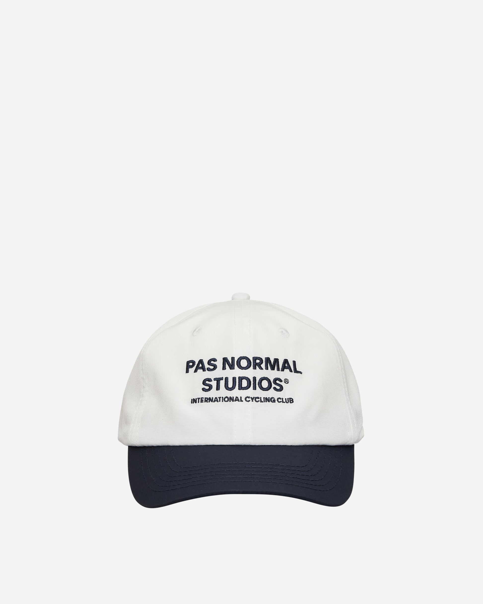 Pas Normal Studios Off-Race Cap Off White-Navy Hats Caps NAN2027AF 1563
