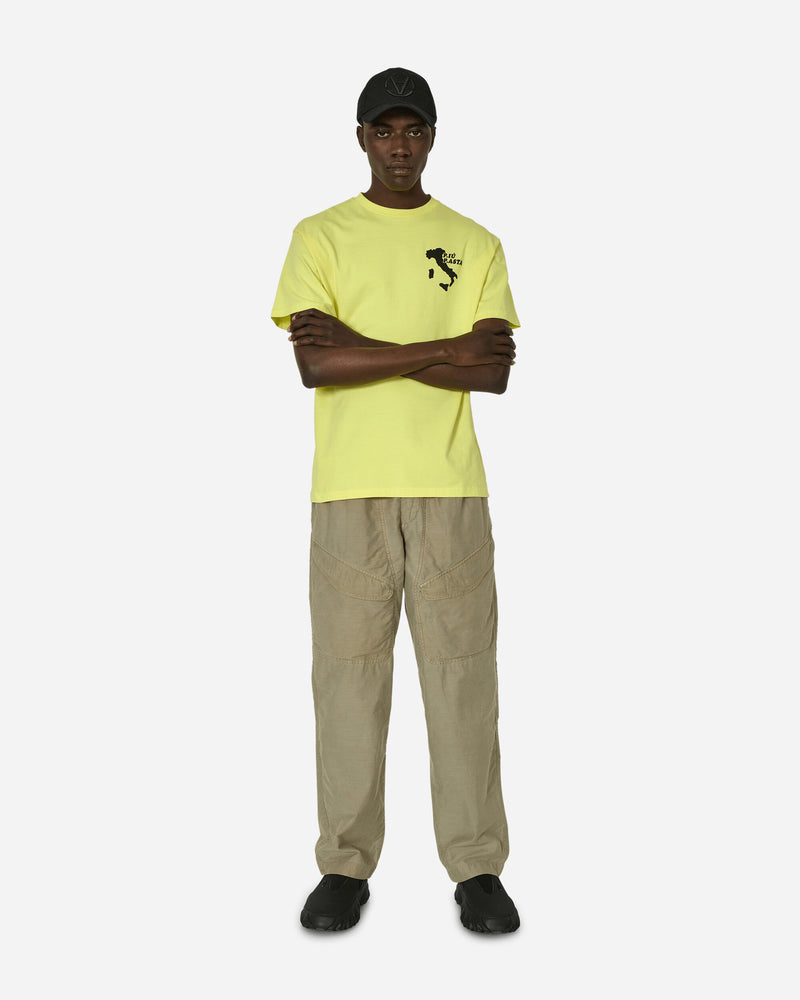 "P.iù P.asta" T-Shirt Stonewashed Yellow