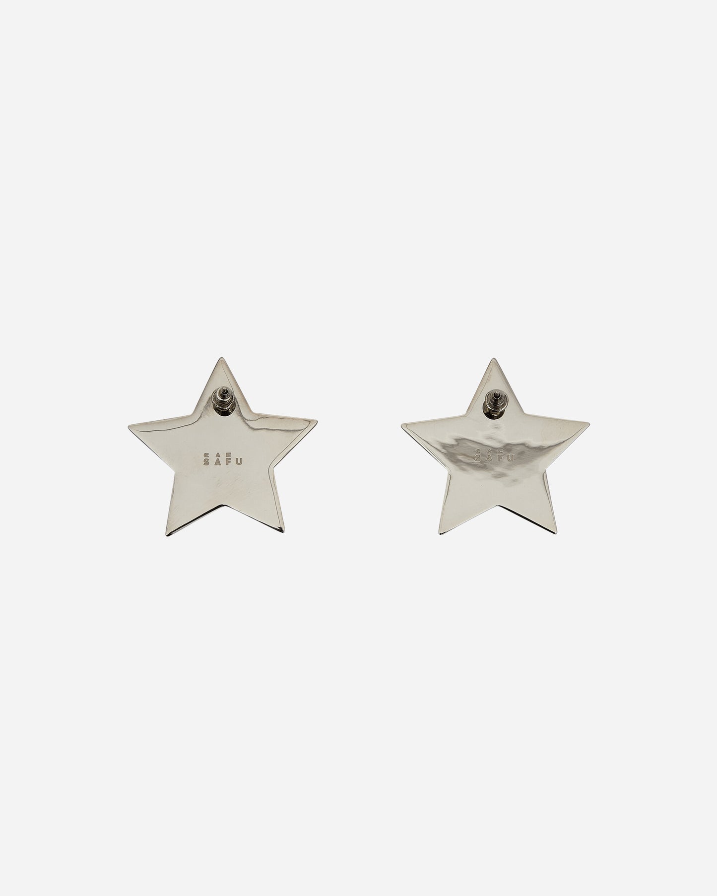 Safsafu Wmns Super Star Earrings Silver/Green Jewellery Earrings U1-24-E6 SG