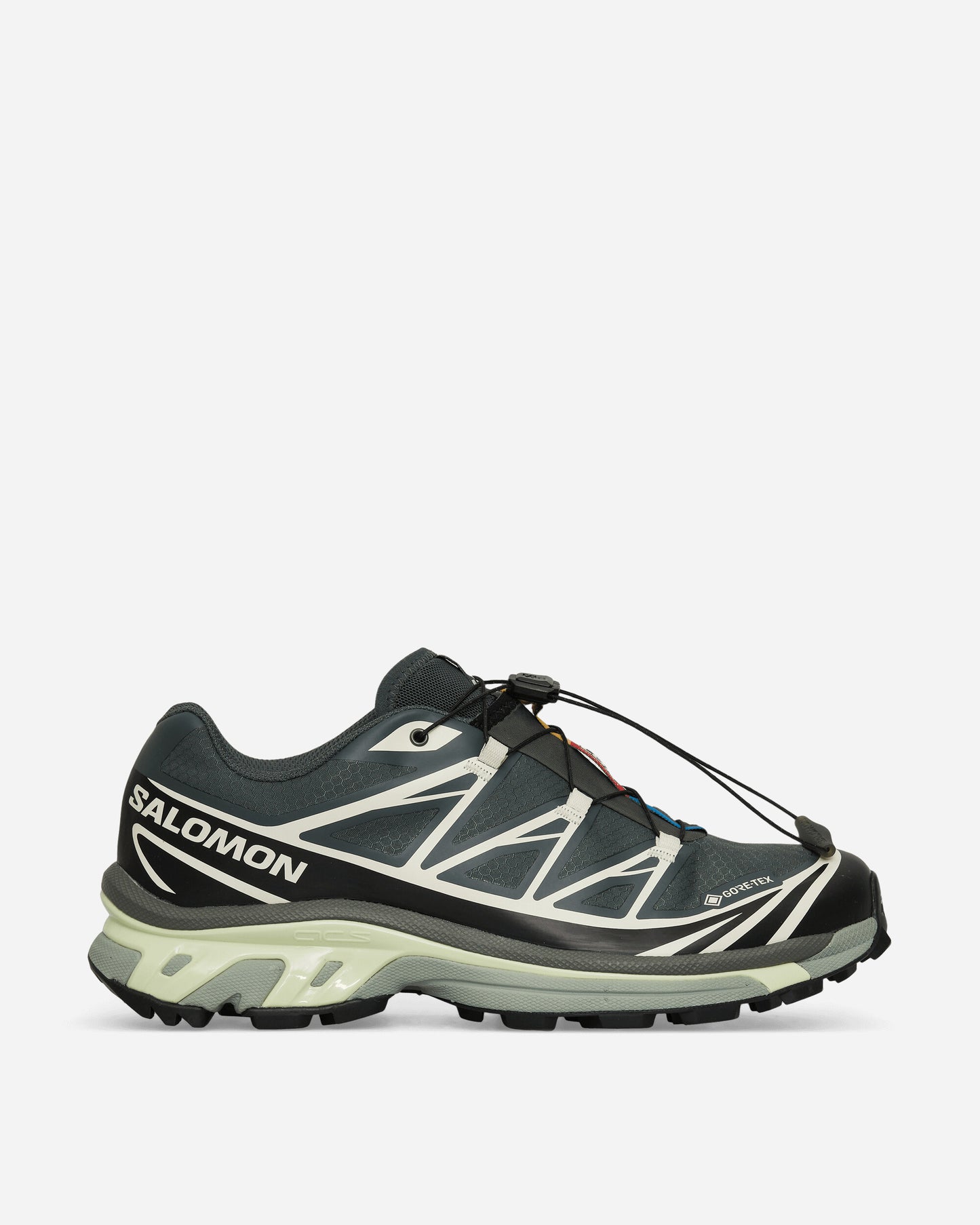 Salomon Xt-6 Gtx Urban/Black/Lime Cream Sneakers Low L47581300