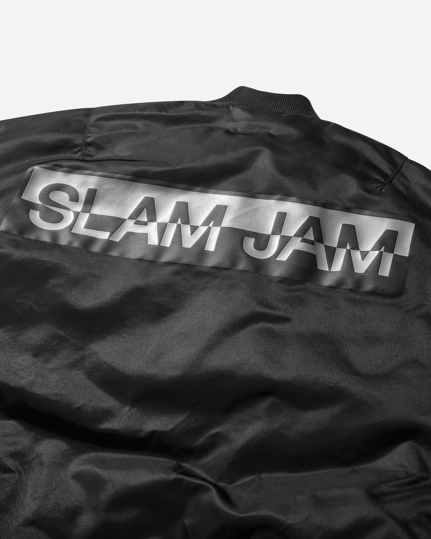 Slam Jam MA-1 Alpha Industries Bomber x SlamJam Black Coats and Jackets Bomber Jackets SP100101 003