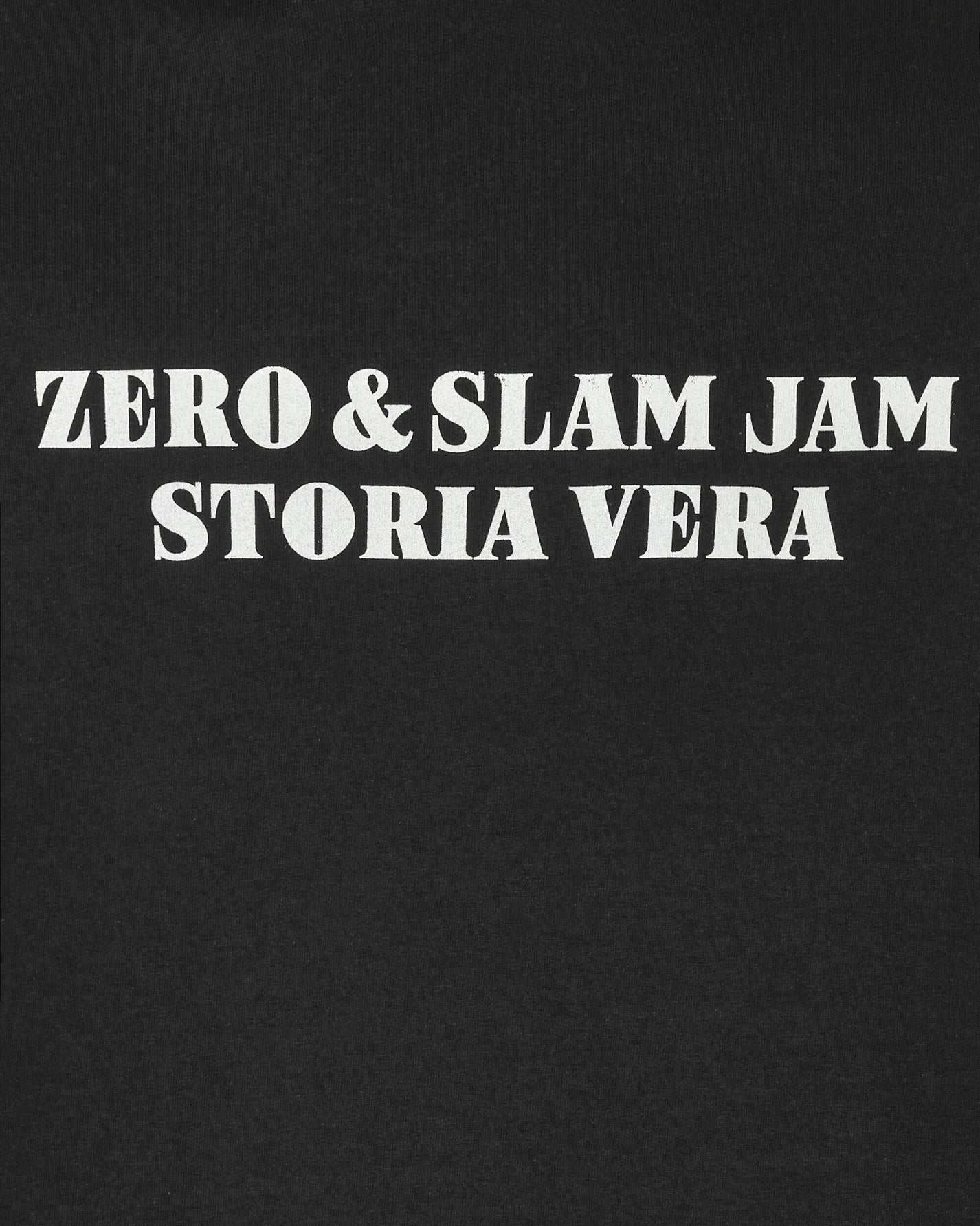 Slam Jam Storia Vera X Slam Jam Tee Omino Black T-Shirts Shortsleeve SVSJTEE3 1