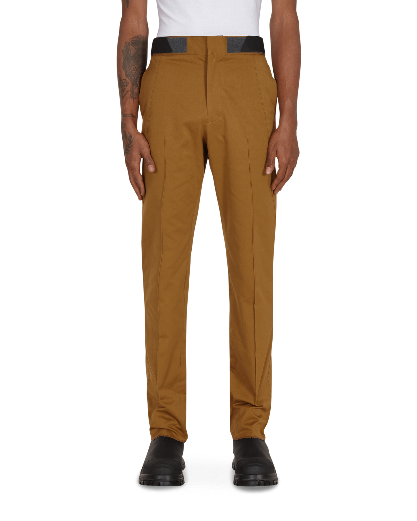 Slam Jam DIAGONAL ATTICA PANT Brown Pants Trousers SJZMPA01FA01 BRW002