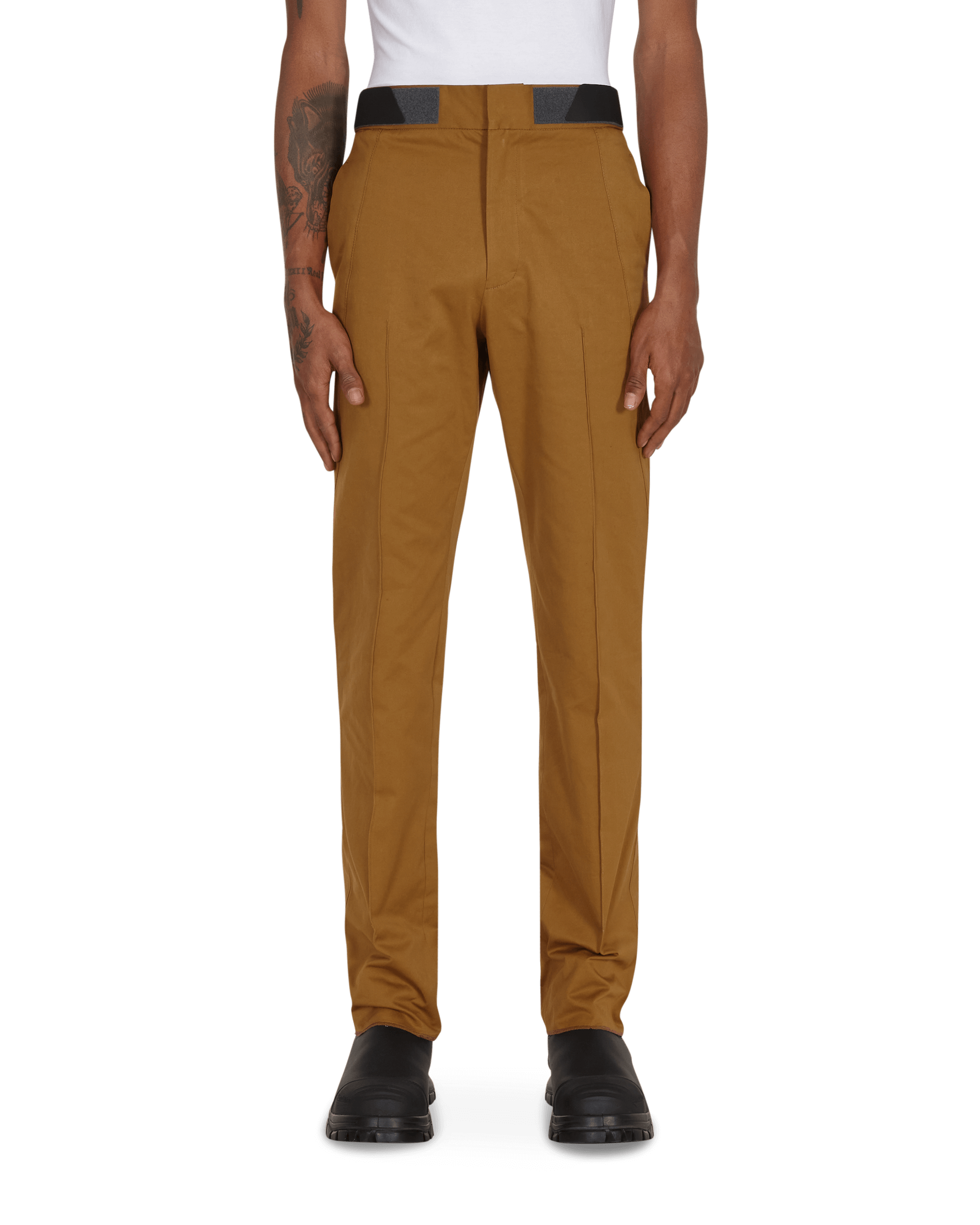 Slam Jam DIAGONAL ATTICA PANT Brown Pants Trousers SJZMPA01FA01 BRW002