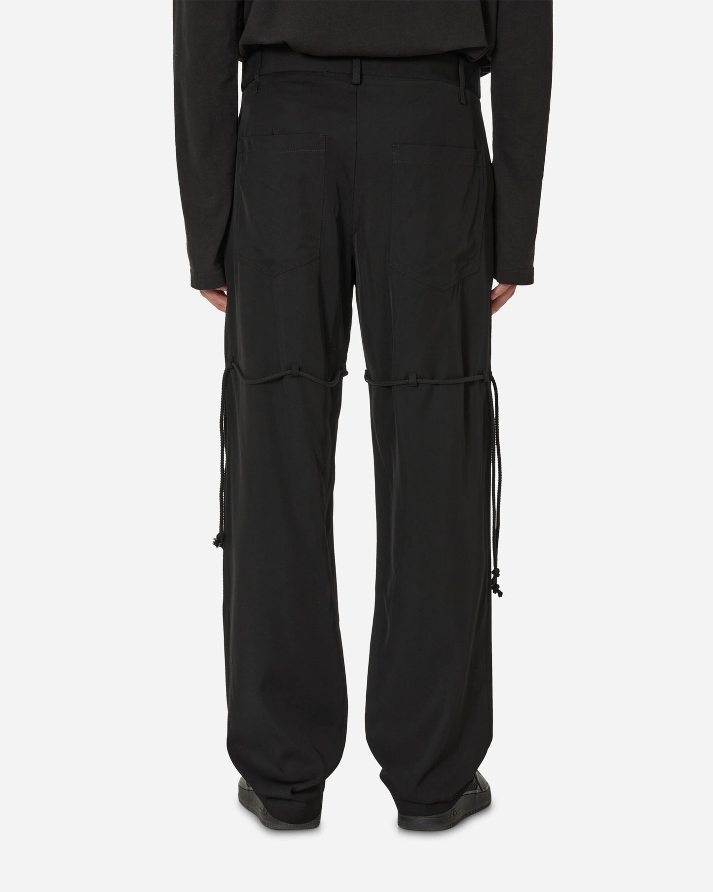 Song for the Mute Dress Pant Without Tapes Black Pants Trousers 241-MPT076NT VGBDBLK