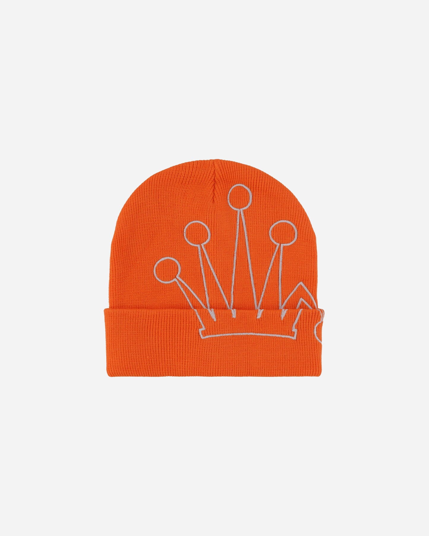 Stüssy Cuff Beanie Crown Orange Hats Beanies 1321212 0602