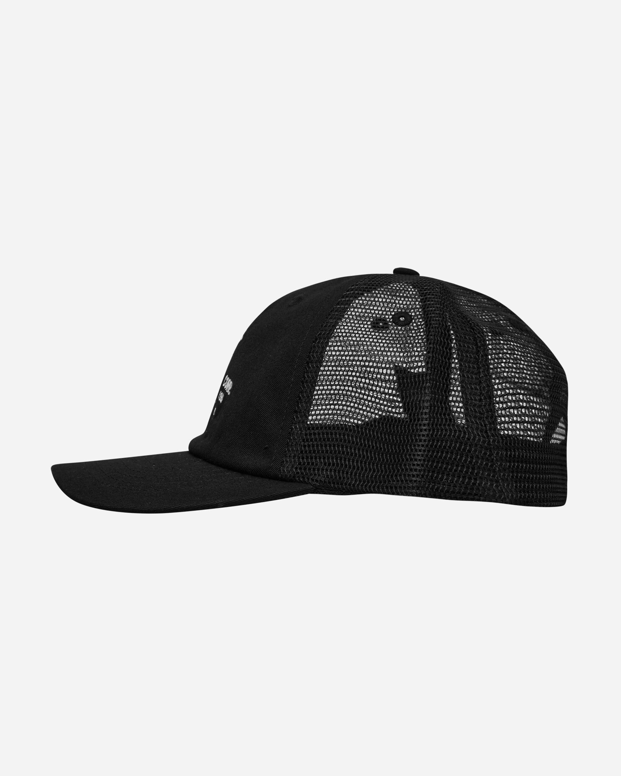 Stüssy Lp Design Crop Trucker Cap Black Hats Caps 1311155 0001