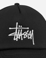 Stüssy Md Big Stock Mesh Cap Black Hats Caps 1311162SJ 0001