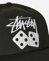 Stüssy Stock Dice Low Pro Cap Black Hats Caps 1311136 0001