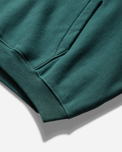 Stüssy Satin Patch Oversized Hood Green Sweatshirts Hoodies 118556 0401